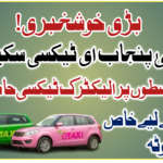 CM Punjab E-Taxi Scheme