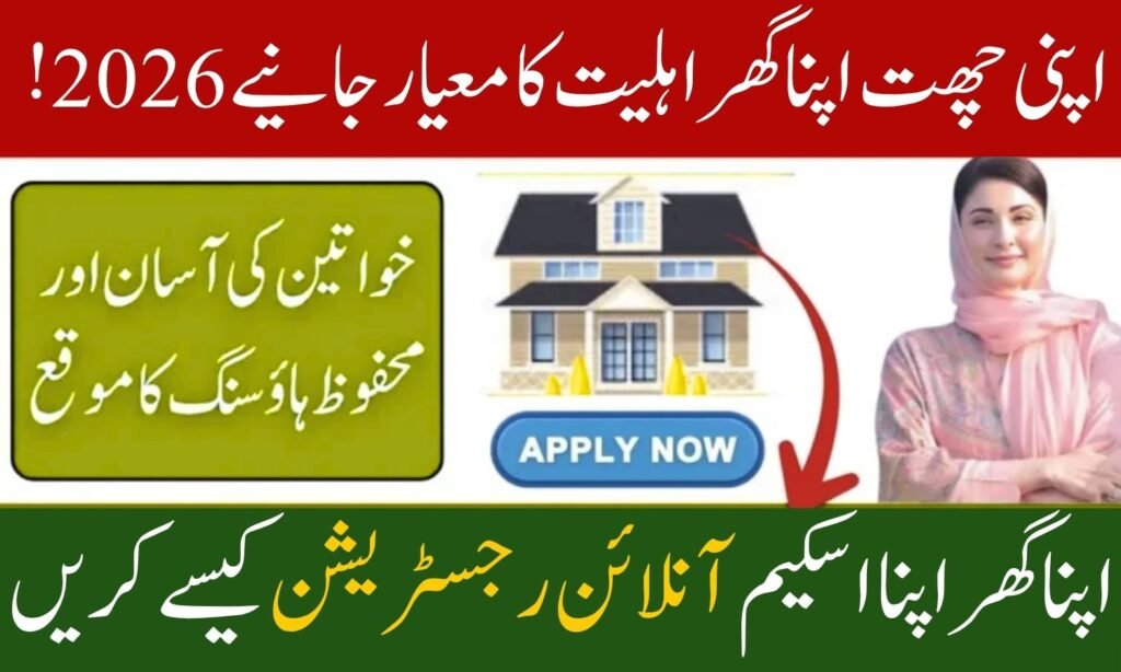 Apni Chhat Apna Ghar Eligibility Criteria
