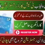 CM Punjab T-Cash Card Registration