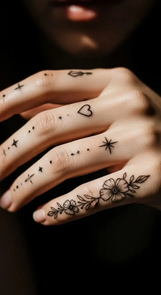 Finger Tattoos